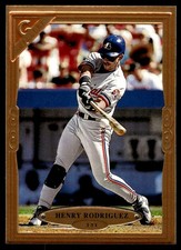 Henry Rodriguez 1997 Topps Gallery #131 Expos MLB READ FREE SHIP AutographDen