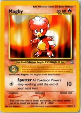 Pokemon Card - Magby Neo Genesis 23/111 2000 Rare Unlimited Moderately Played on eBay