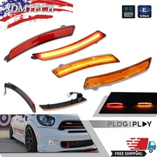 4x Front Rear Side Marker LED Lights For Mini Cooper R55 R56 R57 R58 R59 R60 R61