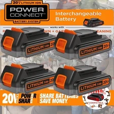 1/4pack for Black and Decker 20 Volt 20V MAX Lithium LBXR20 LBX20 Battery US