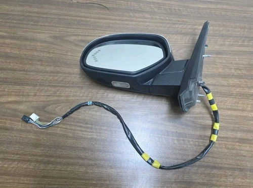 2007-2014 Silverado Sierra LH Driver Side Chrome Door Mirror w/ Turn Signal OEM