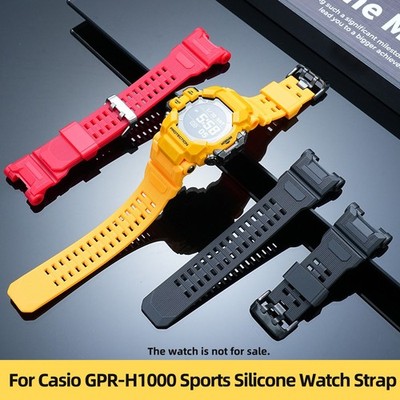 For Casio RANGEMAN 3554 GPR-H1000 Replacement Resin Watchband Waterproof Strap
