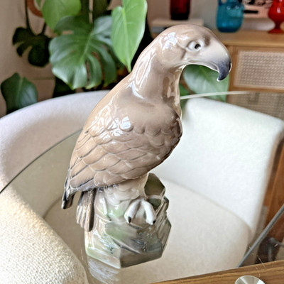 Eagle Sculpture c.1950s 60s | USA German Porcelain Mold #13804 Vintage
