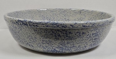 Vintage Western Stoneware Monmouth IL Pasta Fruit Bowl