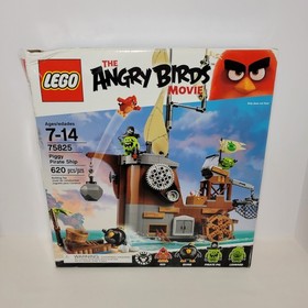 LEGO The Angry Birds Movie: Piggy Pirate Ship (75825) New Open Box ~620 Pieces