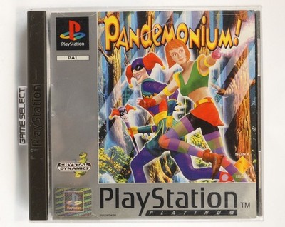 Pandemonium 1 sony playstation 1 2 3 one ps1 ps2 ps3 pal - - Complete