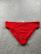 Xhilaration Women's Swimwear Red Bikini Bottom Size X Cheeky