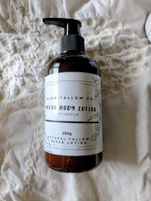 Tallow Magnesium Lotion 8 oz With Pump Bedtim...