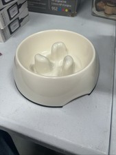 Slow Feeder Dog Bowl Anti Choking Food Bowls Non Slip Dish