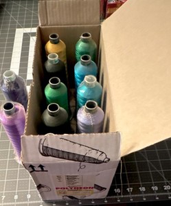 Madeira Polyneon Polyester Machine Embroidery Thread No.40 5000m Set of 12