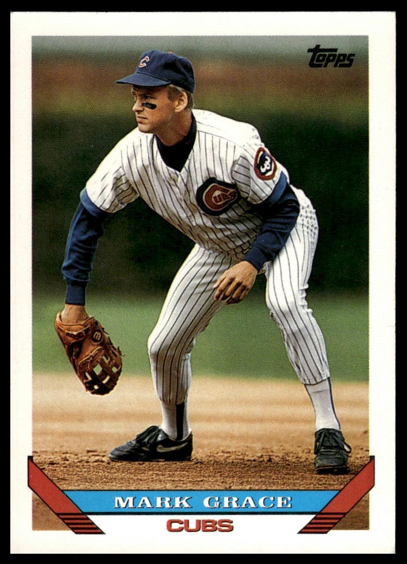 1993 Topps Micro #630 Mark Grace