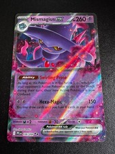 Pokémon TCG Mismagius ex 036/094 ME02: Fiamme Fantastiche Doppia Rara NM