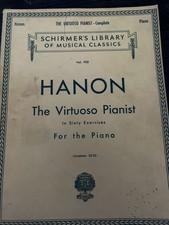 Schirmers Bibliothek Vol. 925 C.L. Hanson Der virtuose Pianist in sechzig Übungen
