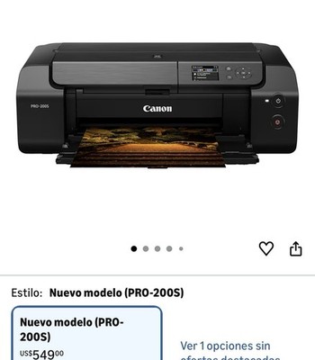 Canon PIXMA PRO-200S Inkjet Color Standard Printer, Model PRO-200S, Color Output