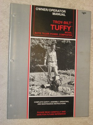 troy bilt tuffy owners manual