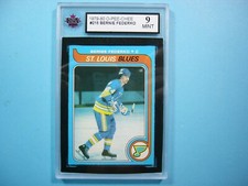 1979/80 O-PEE-CHEE NHL HOCKEY CARD #215 BERNIE FEDERKO KSA 9 MINT 79/80 OPC