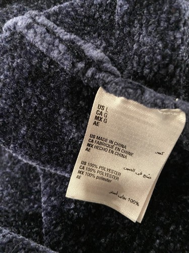 Epic Threads Size L Big Girls Colorblocked Chenille Sweater Pink Navy Soft - Picture 8 of 8