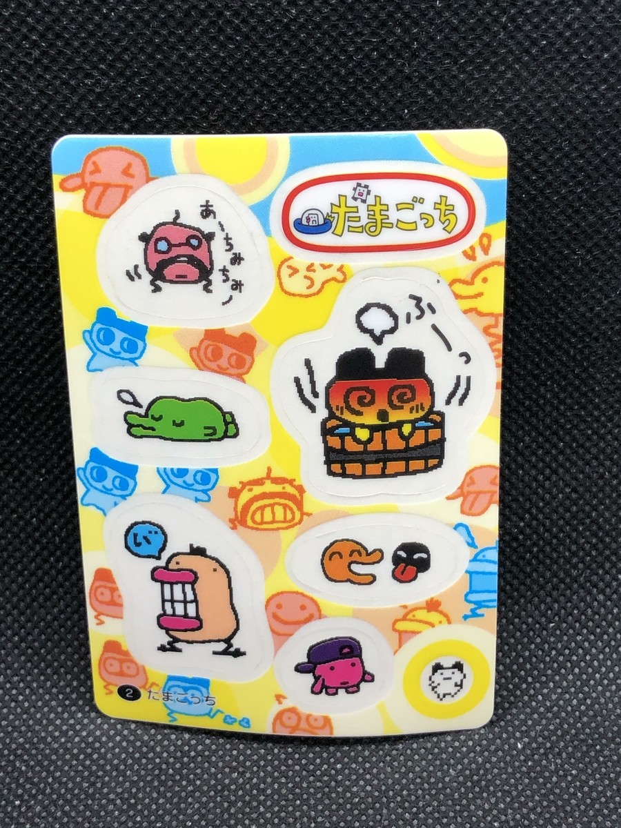 じゃじゃ馬様限定 TAMAGOTCHI Sticker Sealdass 1998 Japanese No.02 Rare Bandai From