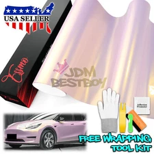 ESSMO PET Space Candy Gloss Glaze Pink Gold Car Vehicle Vinyl Wrap Decal Sticker