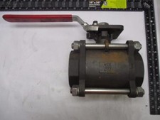 KF Contromatics Model 1-3-AB-M3 3'' WCB Socket Weld Ball Valve 1000 WOG