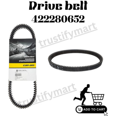 OEM Genuine CanAm BRP Maverick X3 Turbo RR 200HP High Performance Belt 422280652