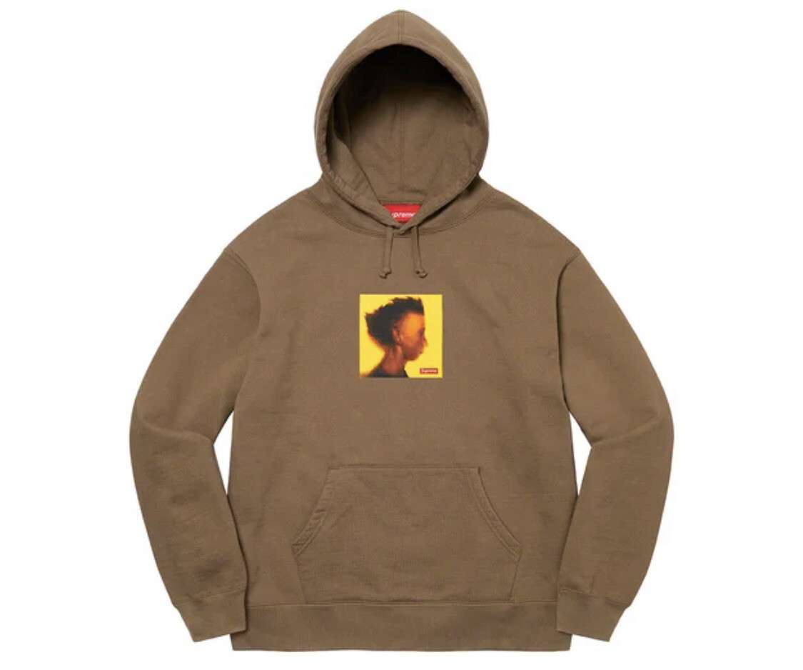Supreme Gummo Hooded Sweatshirt Olive Brown XL SS22 BRAND NEW