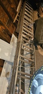 Werner D1500-2 Series Aluminum Extension Ladder - Type IA 300 Lb. Load Capacity