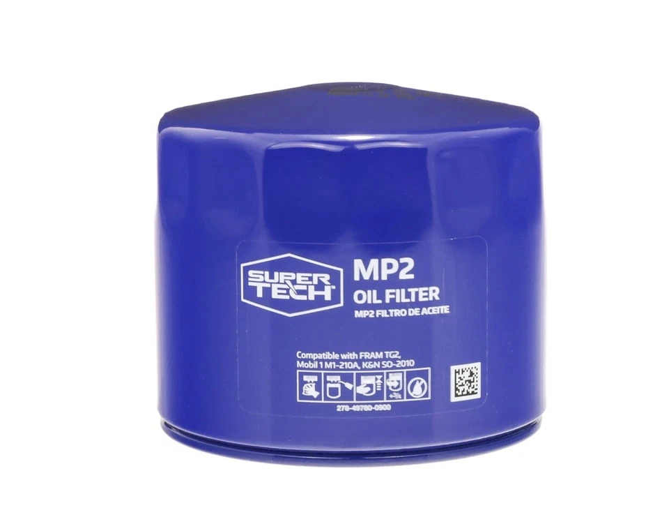 Super Tech MP2 Oil Filter 20,000 Mile Protection  - Image 2 of 4