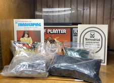 Terrestrial Shelf Planter Kit Terrariums Landscape Sandscaping Vintage Sand 70  s