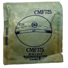 Wittnauer 1323 Leader Watch Crystal x 1 G-S CMF725 27.6 x 23.2 VTG NOS