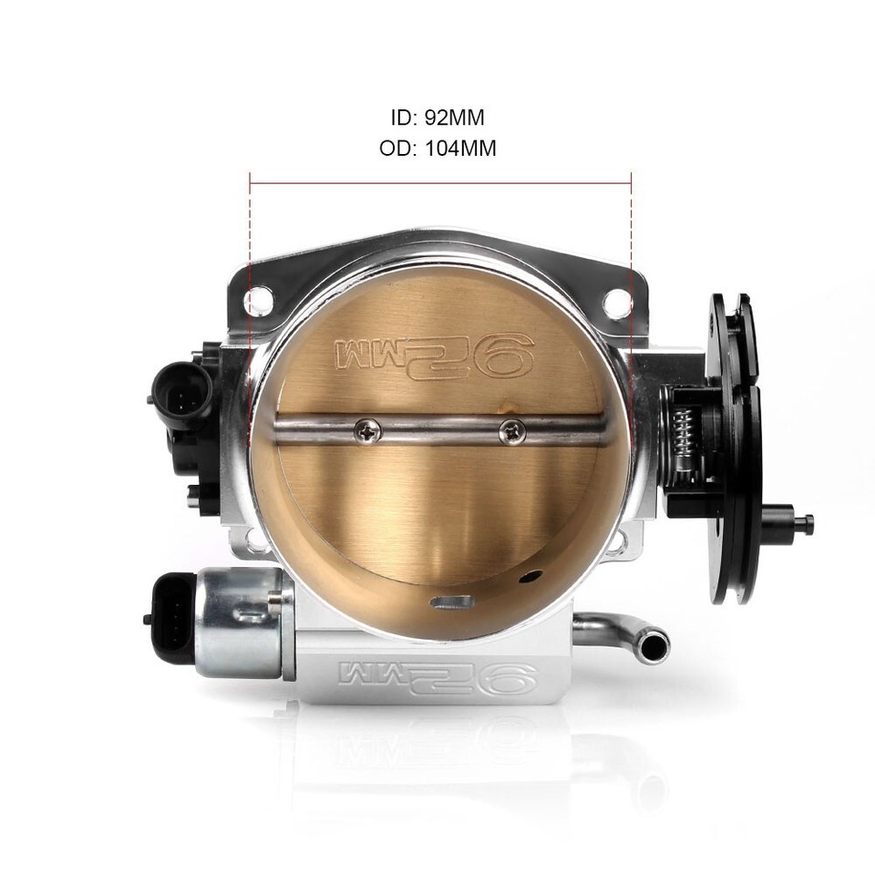92mm Throttle Body TPS IAC Throttle Position Sensor For LSX LS LS1 LS2 ...