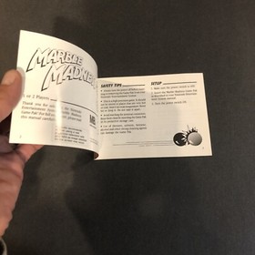 marble madness nes manual