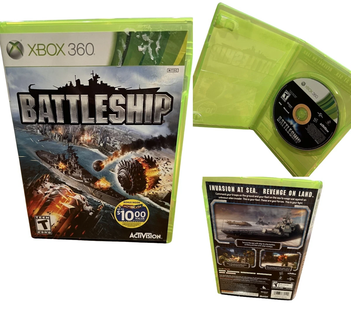 XBOX 360: BattleShip. 