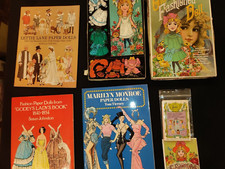 COLORFORMS OLD FASHINE DOLL  PAPER DOLL BOOKS  MARILYYN MONROE  LITTLE LANE