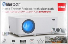 RCA RPJ104-B LED Home Theater Projector w/ Bluetooth, Brand New in Box