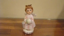 Artmark Porcelain Figurine AUGUST ANGEL #545/8 - Vintage 60's