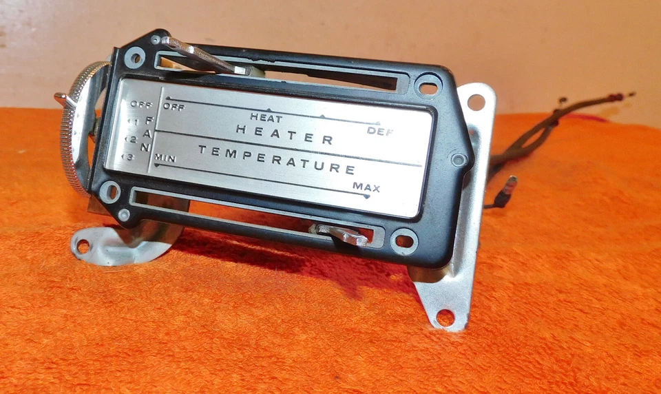 Ford Thunderbird 1964 1965 1966 nuevo tablero calefacción panel de control - montaje de cable Foto 3 de 4