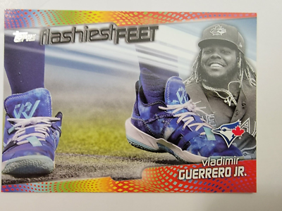 確認用(flashiest feet) 2022 Topps Series 1 Flashiest Feet Complete Set Of 15 Cards