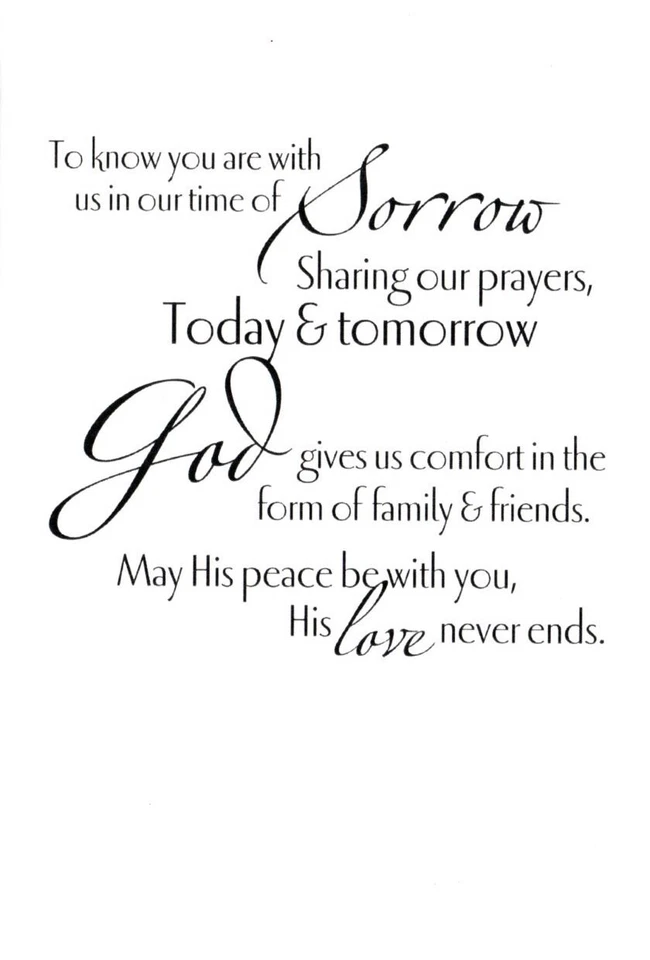 Autumn Fall Leaves Thank You For Your Expression of Sympathy Cards - Set of 25 - Image 2 of 3