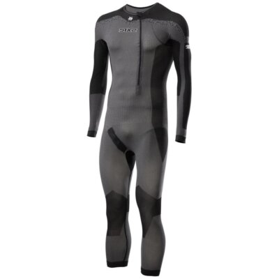 SixS Racing 1tlg Unteranzug Base Layer Motorrad schwarz Carbon