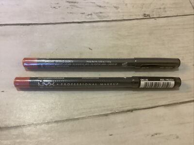 2 NYX Professional Makeup Suede Matte Lip Liner ORANGE COUNTY SMLL05 LIP LINER