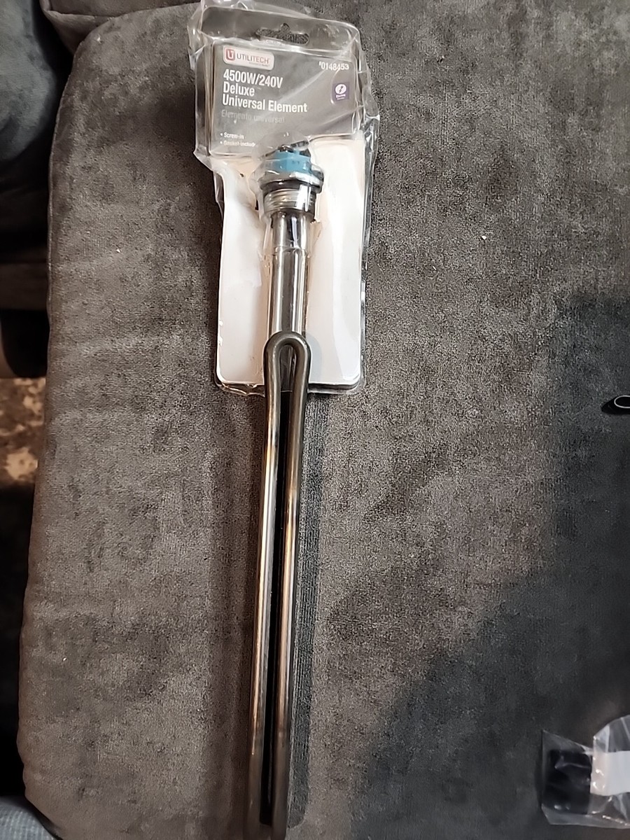 Utilitech 4500W/240V Deluxe Universal Water Heater Element 0148453