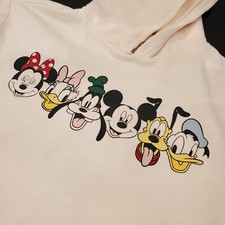 GAP Kids Disney Mickey Friends Girls Hooded Sweatshirt, Size M 8