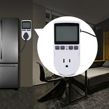 Digital Thermostat Outlet Plug Temperatures Controller Socket Heating Cooling