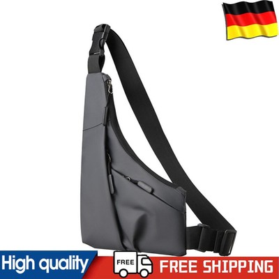 Anti Theft Travel Bag Small Waist Bag Multi-pockets for Women Men (Black)