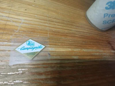 EGOVINYLS CAMPAGNOLO Campagnolo 50th anniversary Gold decal X1 sticker adesivi autocollant ステッ