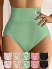 3 pairs Women  s High Waist Underwear M   Soft, Breathable, Mixed Colors