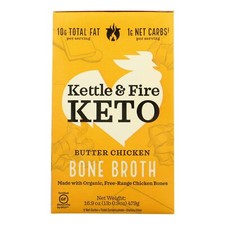 Kettle And Fire - Bone Broth Butter Chicken 16.9 oz Pack of 6 