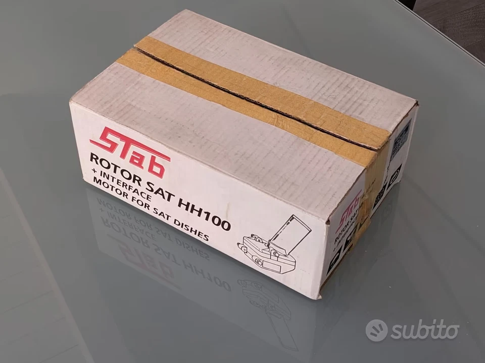 Stab Rotor Sat HH100 motore parabola satellitare con Interfaccia e telecomando - Immagine 2 di 2
