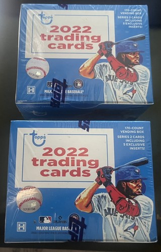 Lot 2 x 2022 TOPPS SERIES 2 BASEBALL HOBBY VENDING BOXES WITT JR - JROD RC?*'